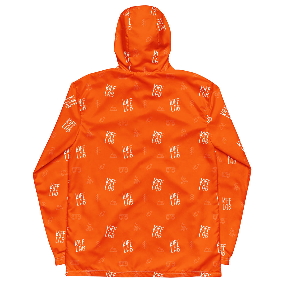 Kiff Orange Wind Breaker Jacket