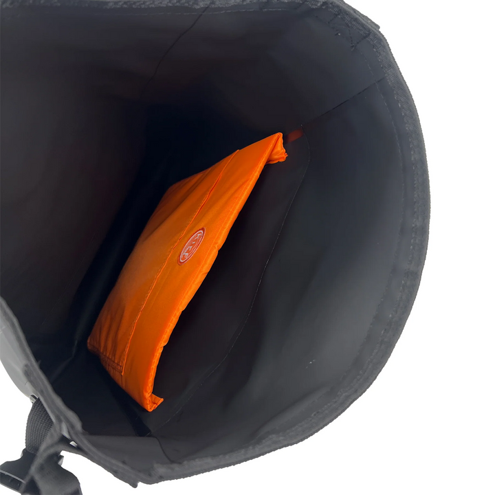 Waterproof backpack with laptop sleeve