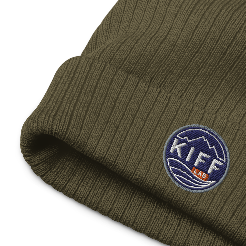 Kifflab green beanie