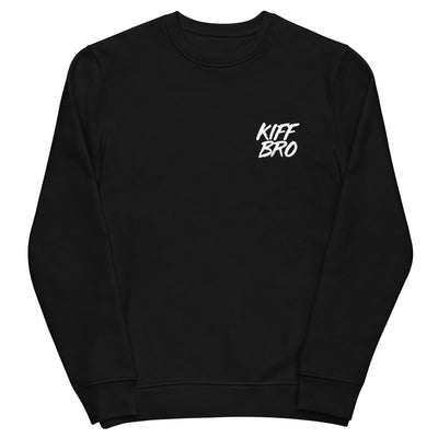 Kiff Bro Eco Unisex Sweatshirt Black