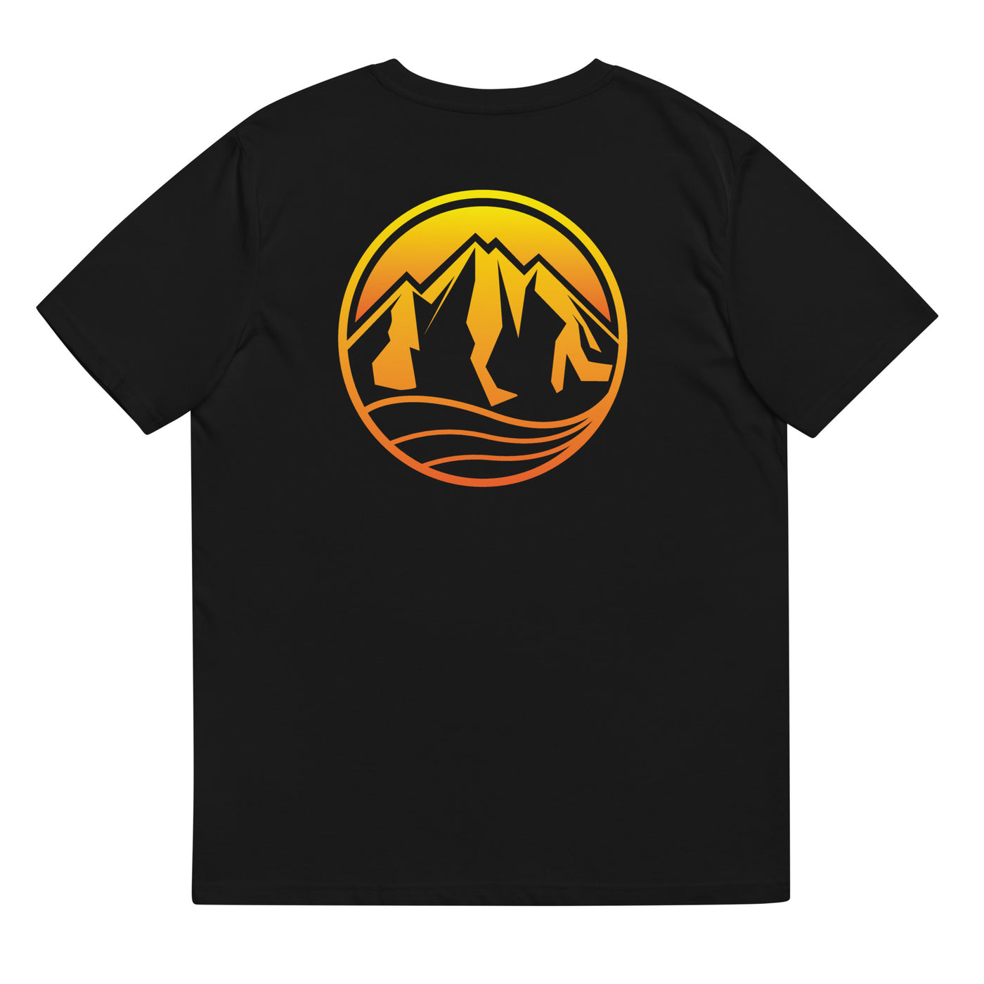 KiffLab Mountain Organic T-Shirt black